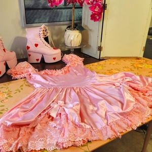 Satin Dollskill Dress